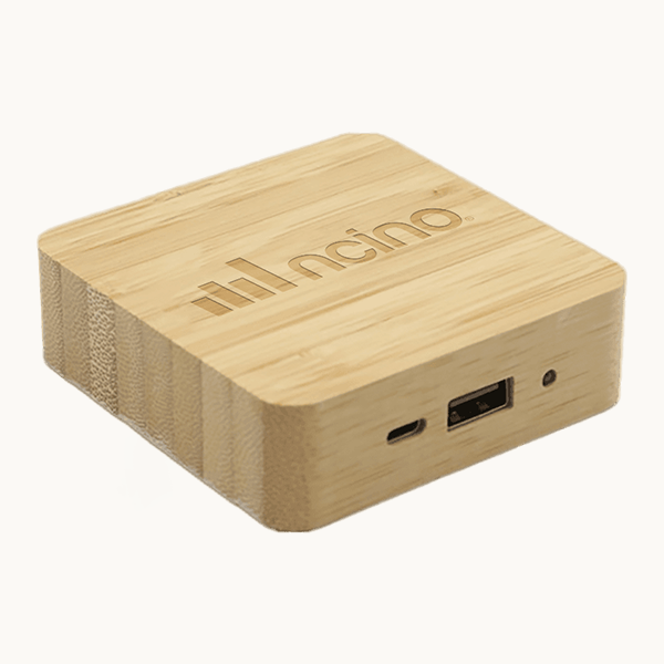 nCino Wooden Power Bank