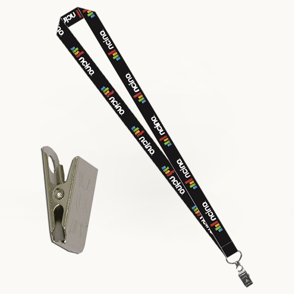 nCino Black Lanyard