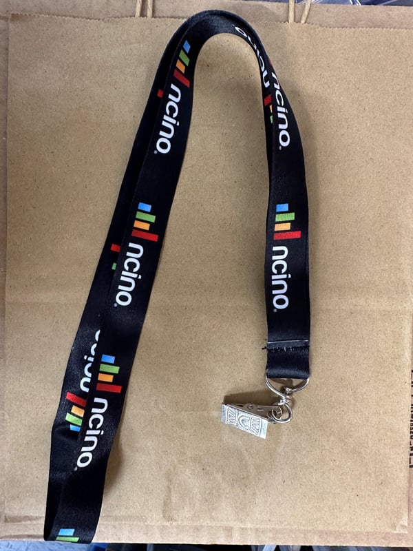 nCino Black Lanyard - image2